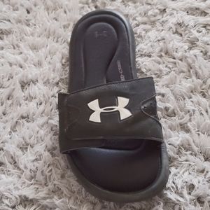 Under Armour slip on sandals